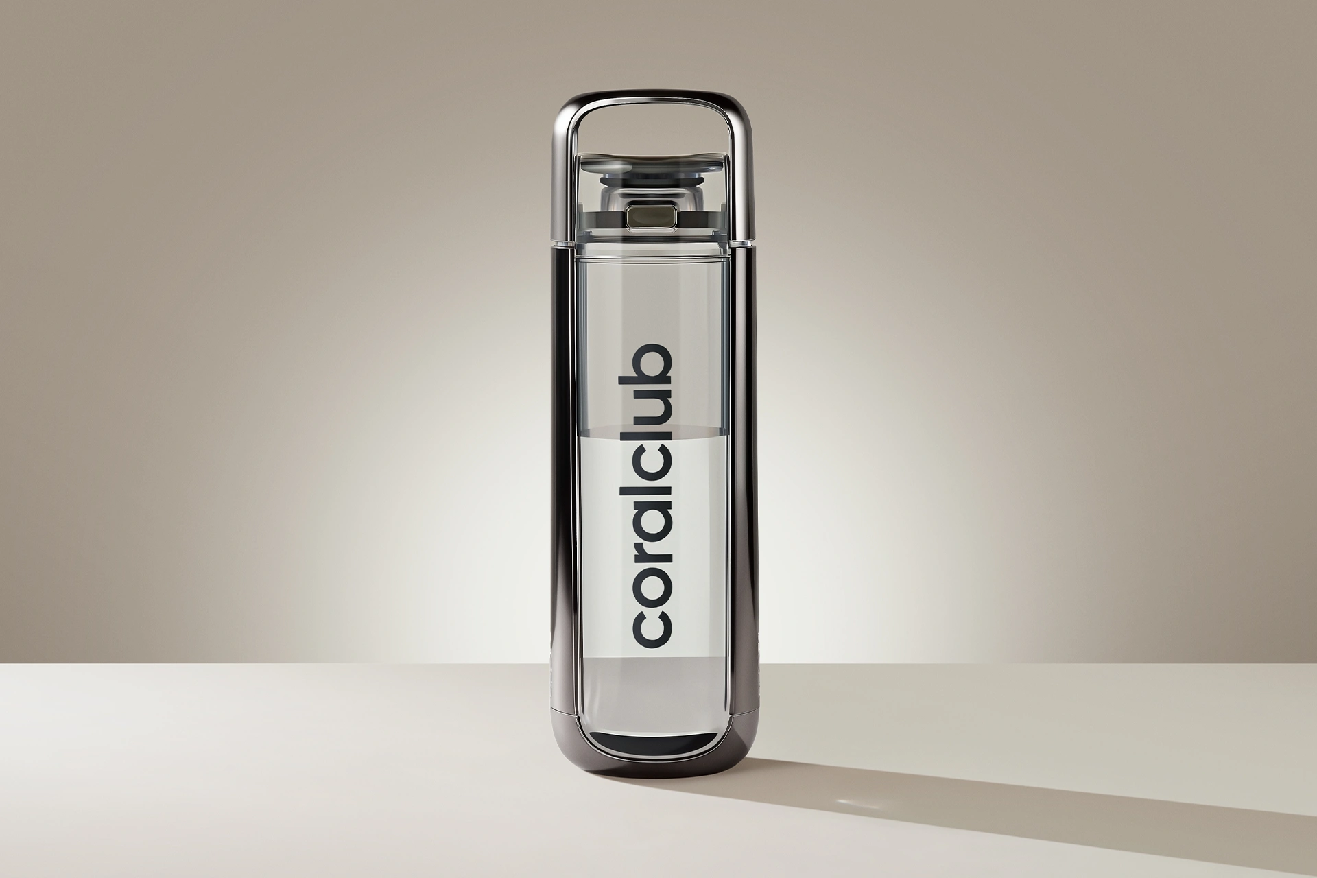 Botella de agua KOR One, Black Nickel